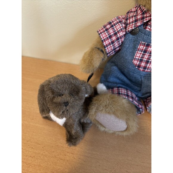 RARE Boyds Bears Chester and Fido 12" Best Dressed Series NWT Farmer Holiday - Picture 6 of 16